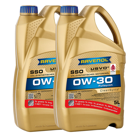 Branduri - Pachet 10 litri Ulei Ravenol SSO USVO 0W30 5 litri (8+2 gratis)