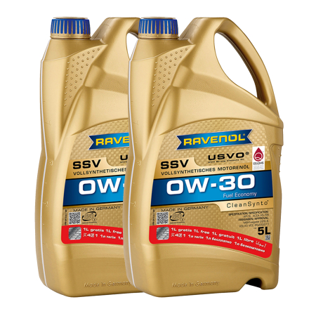 Branduri - Pachet 10 litri Ulei Ravenol SSV FE USVO 0W30 (8+2 gratis)