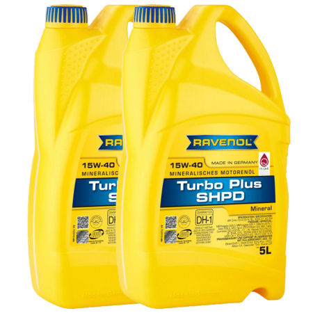 15W40 - Pachet 10 litri ulei Ravenol Turbo Plus SHPD 15W40