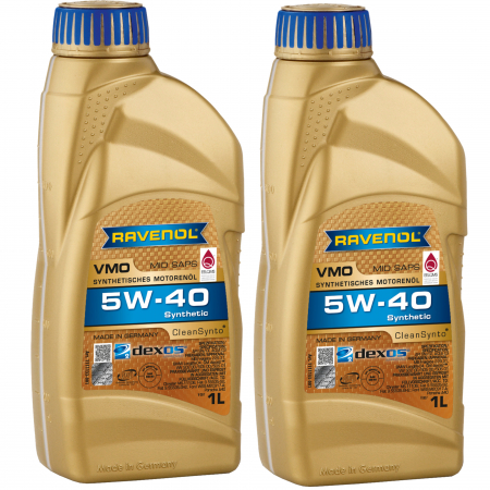 5W40 - Ulei Ravenol VMO 5W40 2 Litru