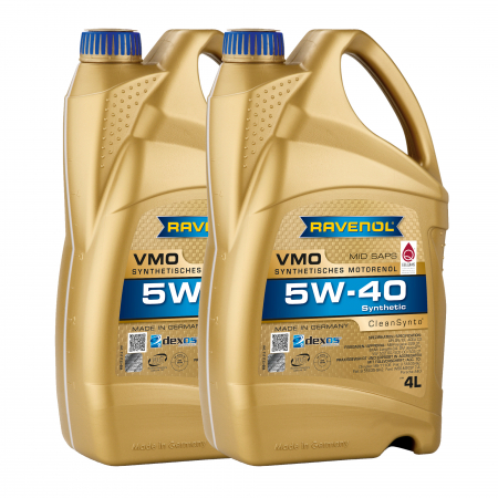 Branduri - Pachet 8 litri Ulei Ravenol VMO 5W40 4 litri