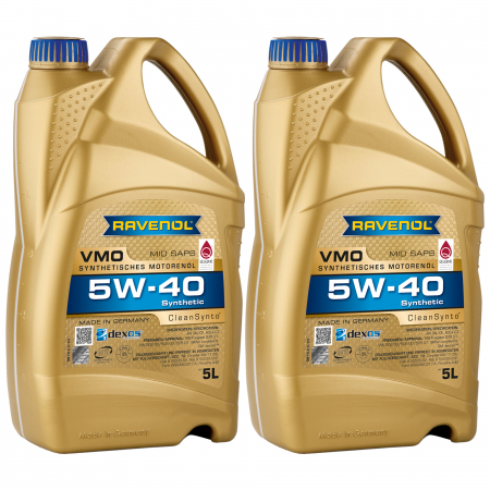 Branduri - Pachet 10 Litri ulei Ravenol VMO 5W40