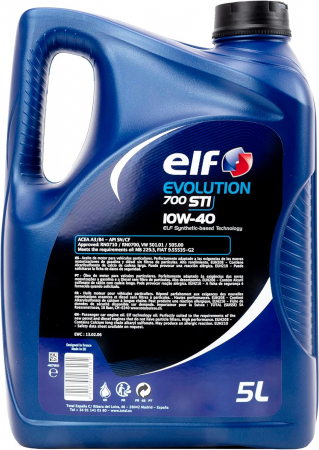 Ulei semi sintetic Elf Evolution 700 STI 10W40 5 litri [2]