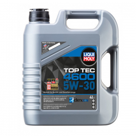 5W30 - Ulei sintetic Liqui Moly Top Tec 4600 C2/C3  5W30 4 litri