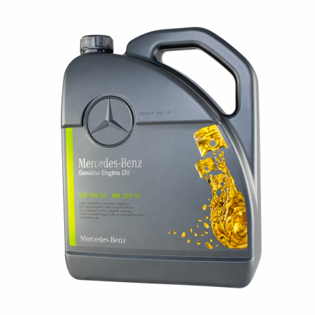 Branduri - Ulei original Mercedes 5W-30 229.51 ACEA C3 Low-SAPS DPF 5 litri