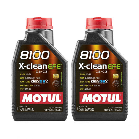 Branduri - Pachet 2 litri Ulei sintetic Motul  8100 X-Clean EFE 5W30