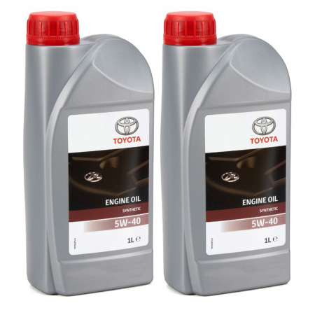 Branduri - Pachet 2 litri Ulei sintetic Toyota 5W40