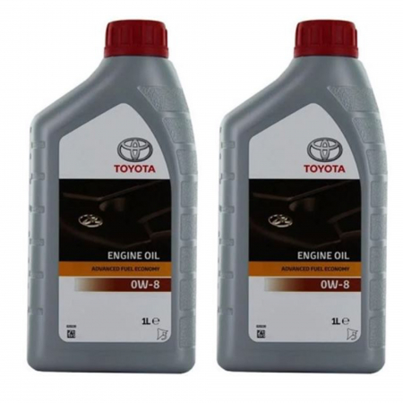 Branduri - Pachet 2 litri Ulei sintetic Toyota Advanced Fuel Economy 0W8