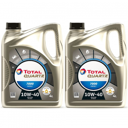 Uleiuri si Lichide - Pachet 8 litri Ulei Total Quarz 7000 Energy 10W40