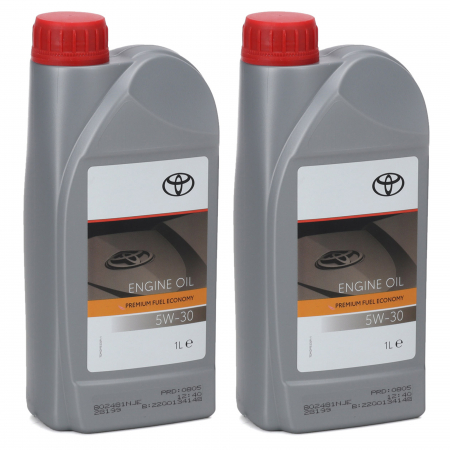Branduri - Pachet 2 litri Ulei Toyota Premium Fuel Economy C2 5W30