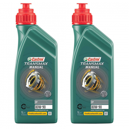 Uleiuri si Lichide - Pachet 2 litri Ulei transmisie manuala Castrol Transmax Manual EP 80W90
