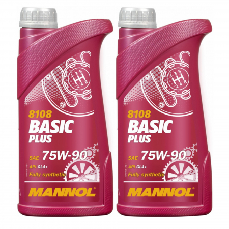 Branduri - Pachet 2 litri Ulei transmisie manuala Mannol Basic Plus 75W90