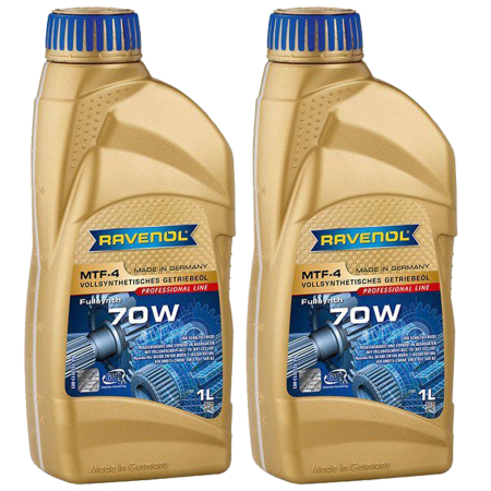 Branduri - Pachet 2 litri ulei transmisie manuala Ravenol MTF-4 70W