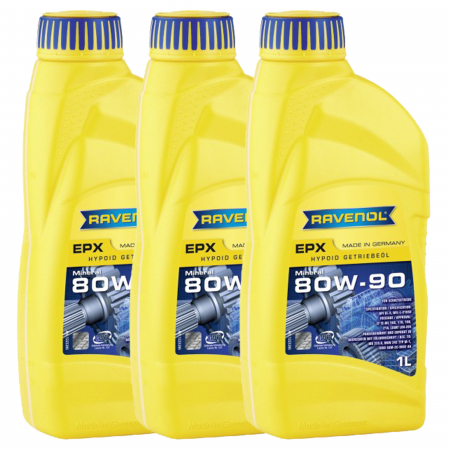 Ulei Cutie de Viteze - Pachet 3 litri ulei transmisie Ravenol GETR EPX 80W90 GL5