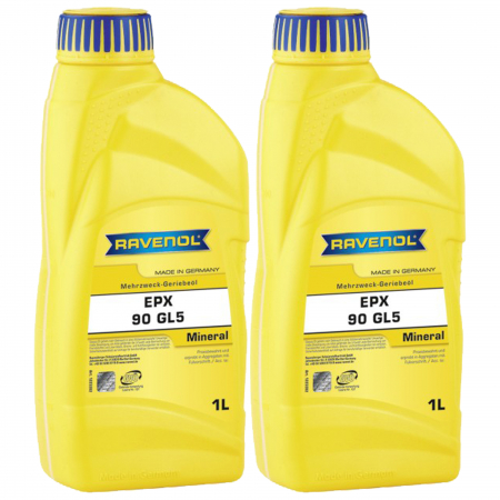Branduri - Pachet 2 litri ulei transmisie Ravenol GETR EPX 90 GL5