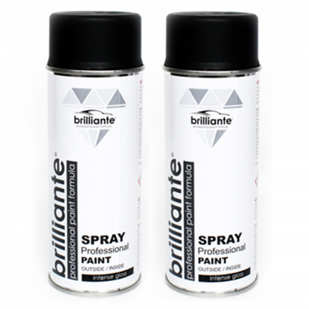 Vopsea Auto - Vopsea Brilliante Spray Negru Grafit Mat RAL 9011 400 ml