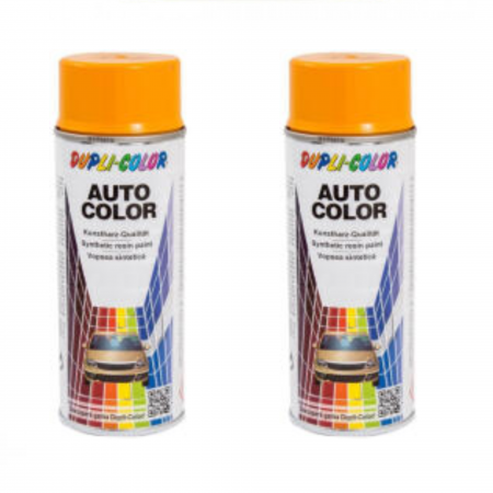 Reparatii si Echipamente Auto - Pachet 2 x Vopsea Spray Auto Dacia Galben Taxi Dupli-Color 350 ml