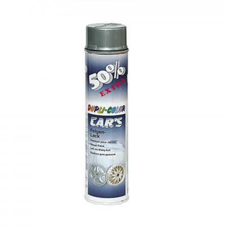 Vopsea Auto - Vopsea Spray Argintiu Dupli-Color pentru Jante 600 ml