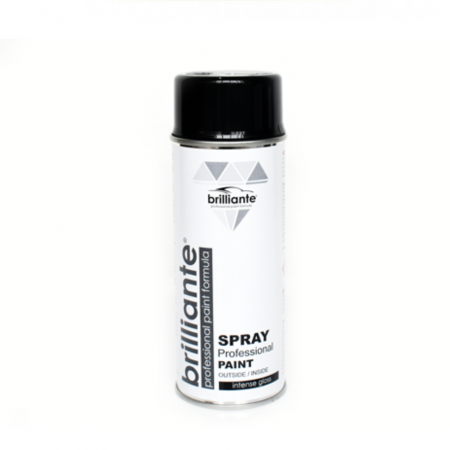 Vopsea Auto - Vopsea Spray Brilliante Negru Lucios RAL 9005 400 ml