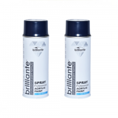 Pachete si promotii - Pachet 2 x Vopsea Spray Brilliante Albastru Safir RAL 5003 400 ml