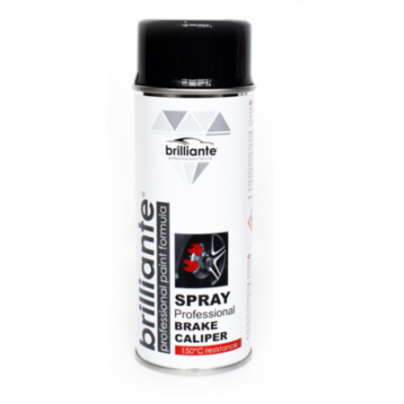 Vopsea Auto - Vopsea Spray Brilliante Negru pentru Etriere Frâne 400 ml
