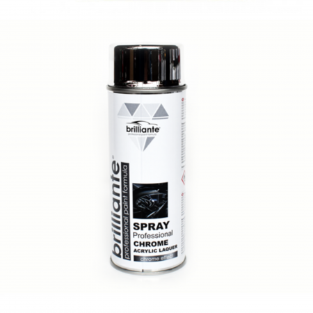 Vopsea Auto - Vopsea Spray Brilliante Crom Argintiu 400 ml