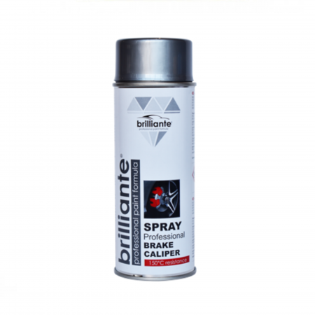 Vopsea Auto - Vopsea Spray Brilliante Argintiu pentru Etriere Frâne RAL 9006 400 ml