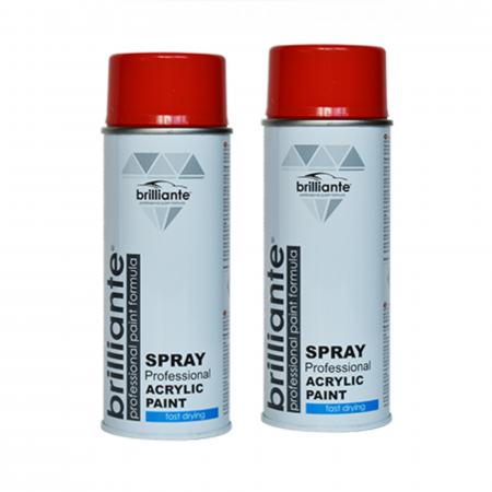 Vopsea Auto - Pachet 2 x Vopsea Spray Brilliante Portocaliu RAL 2002 400 ml