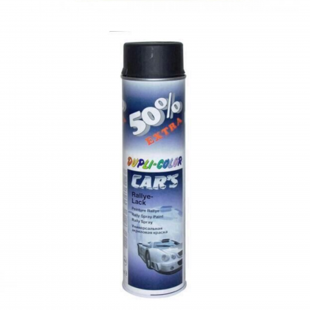 Reparatii si Echipamente Auto - Vopsea Spray Negru Mat pentru Jante 600 ml Dupli Color