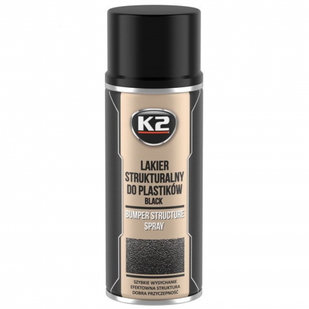 Branduri - Vopsea Texturata K2 pentru plastic bara protectie 400 ml