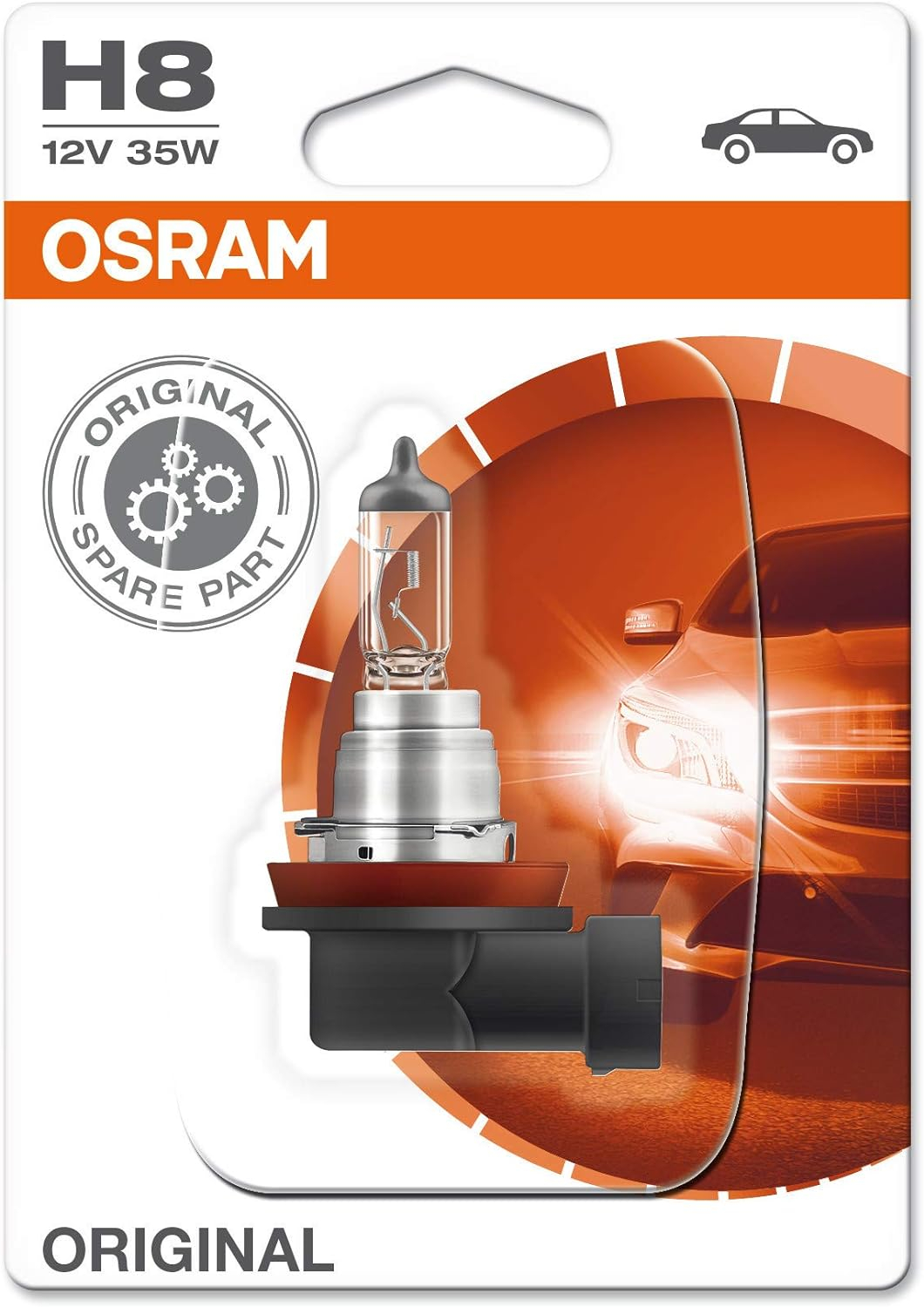 Bec 12V H8 35 W, Original Blister, 1 Buc, Osram
