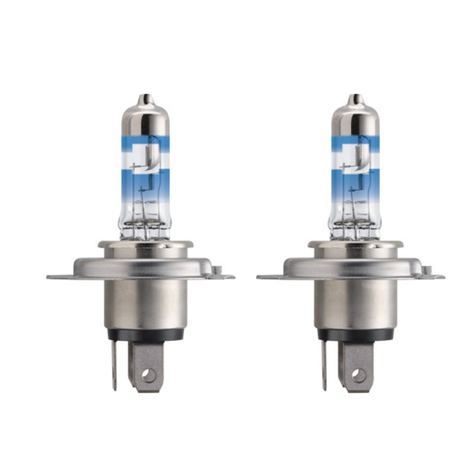 Pachet 2 Becuri Far H4 60 55W 12V Racing Vision GT200 Philips (Blister)