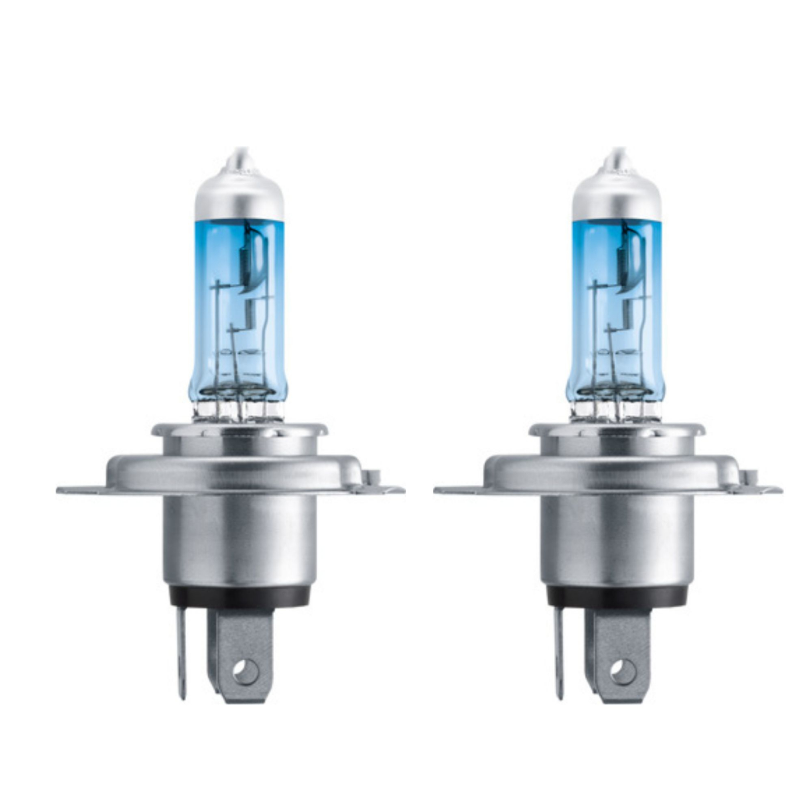 Pachet 2 Becuri Far H4 60 55W 12V White Vision Ultra Philips (Blister)