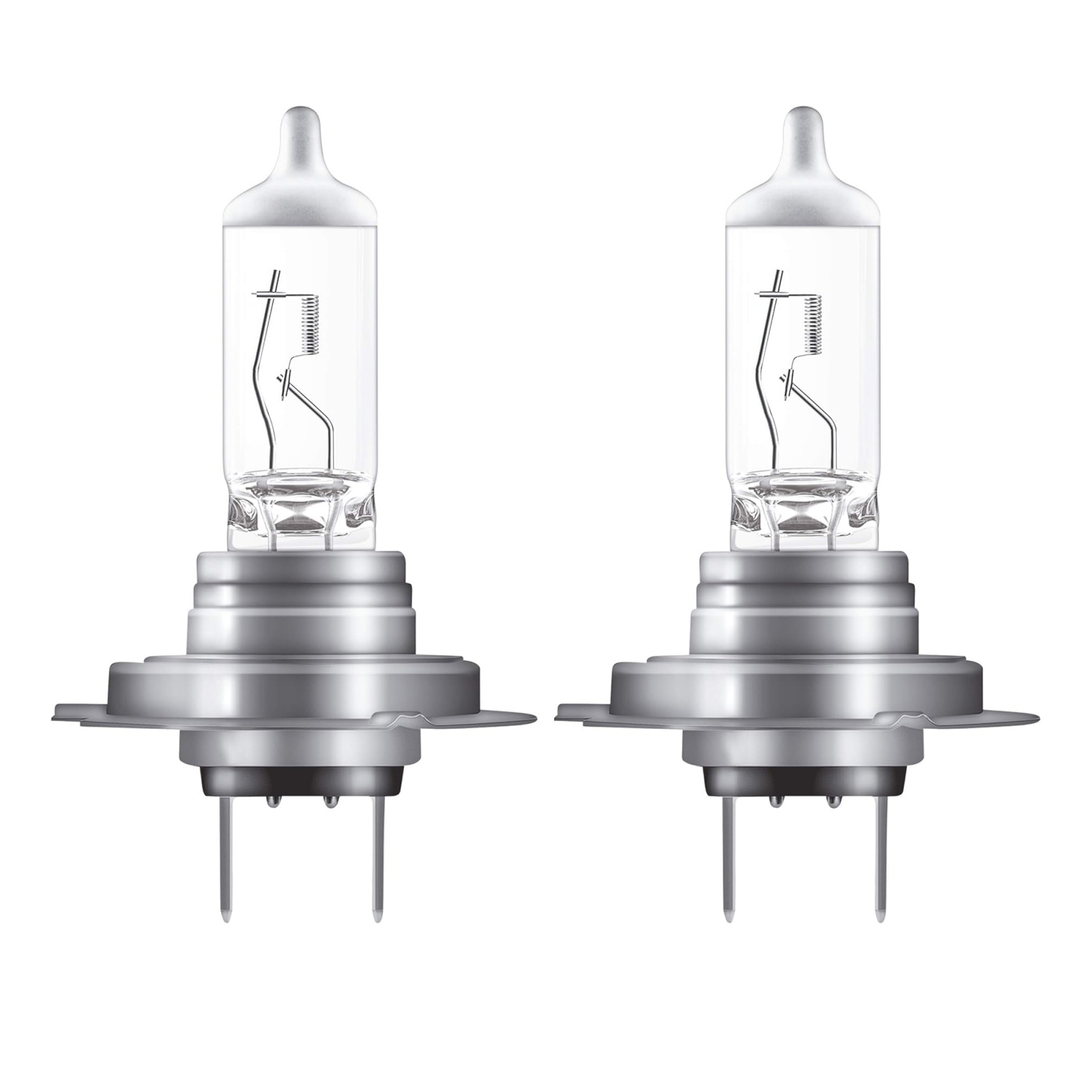 Pachet 2 blister bec halogen H7 12V Osram Night Breaker Silver +100%