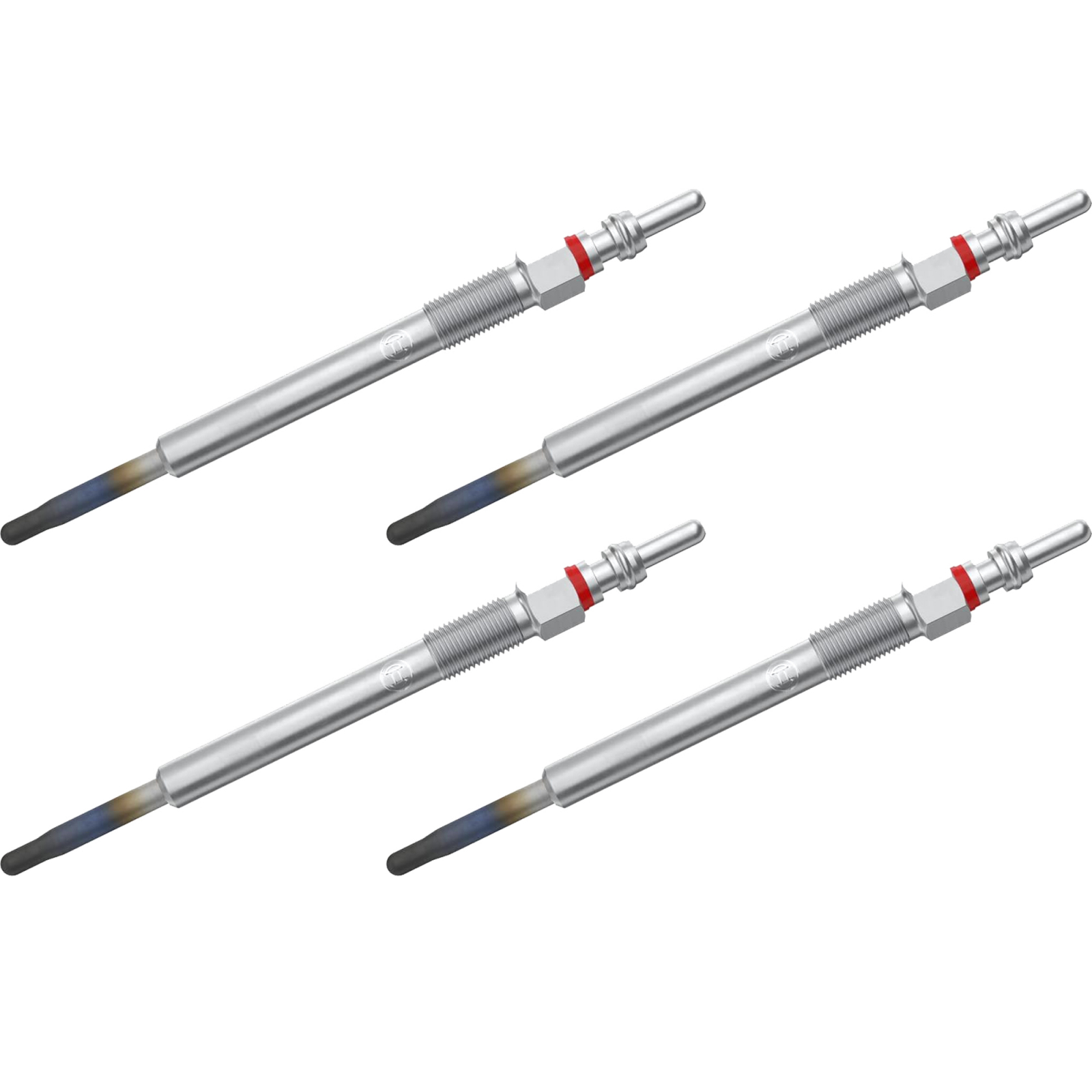 Set 4 bujii incandescente Bosch pentru Fiat 500, Doblo, Panda, Punto, Qubo, Tipo, Opel Combo, Corsa E 1.3
