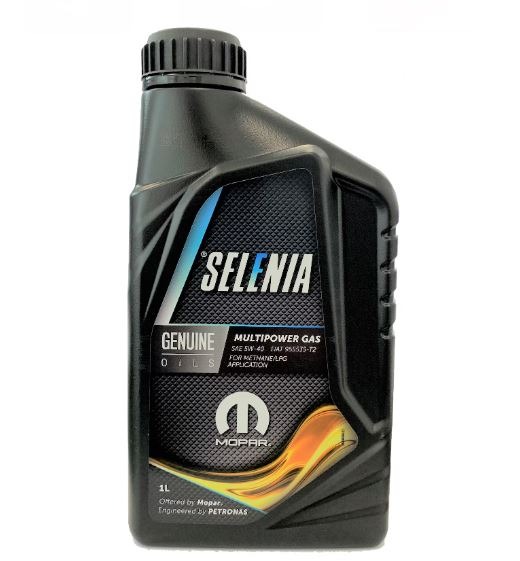 Ulei Motor Selenia Multipower Gas 5W40, 1 Litru - Protecție GPL GNC (FIAT 9.55535-T2)