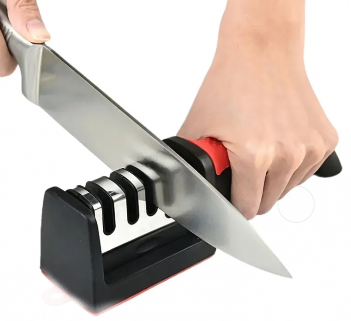 Aparat pentru ascutit cutite cu 3 fante, 18x6 cm [3]