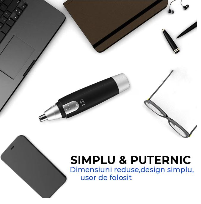 Aparat pentru tuns parul din nas si urechi - trimmer pentru nas si urechi [3]