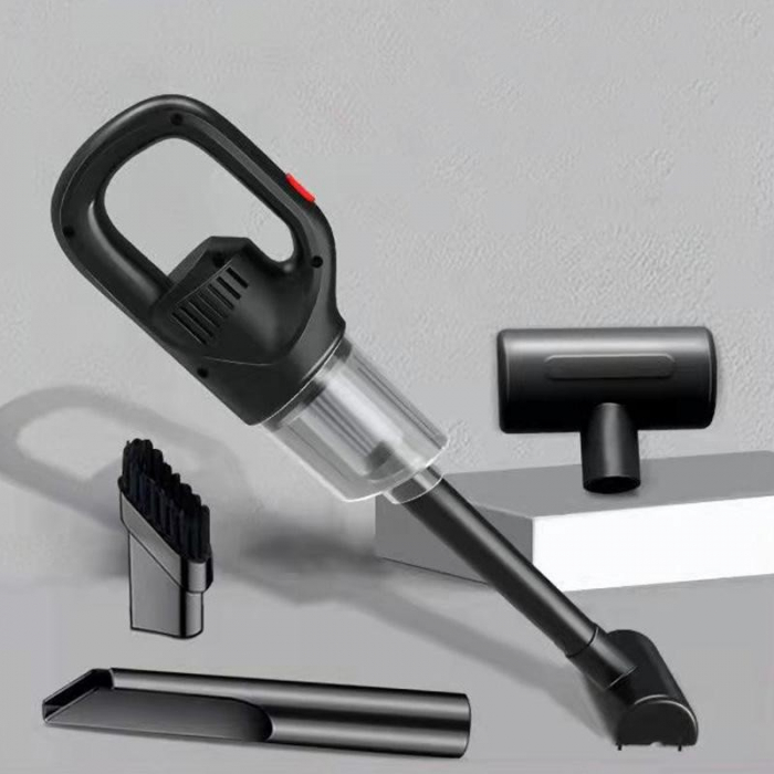 Aspirator Portabil fara Fir, Incarcare USB, Pentru Casa si Masina, Autonomie 45 min, Negru [3]