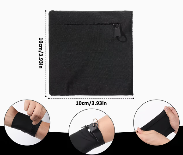 Borseta sport tip husa pentru incheietura mainii, 9x9 cm [3]