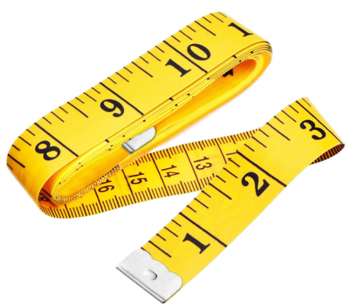 Centimetru croitorie, galben, 3 m [3]
