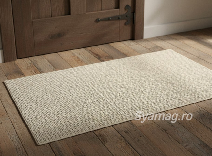 Covor rustic, nature, 100% bumbac, 80x50 cm [2]