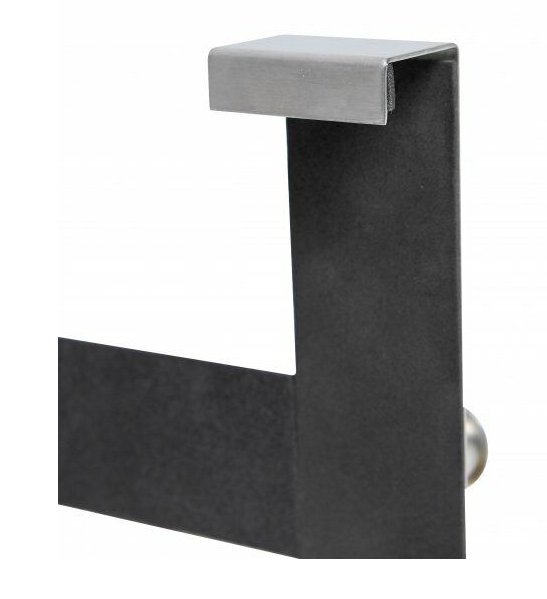Cuier INOX pentru usa, 7 agatatori, 40 cm [2]