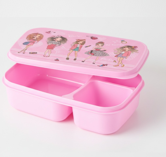 Cutie alimentara pentru copii, 3 compartimente, model fashion, 1 litru [2]