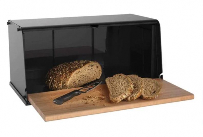 Cutie pentru paine cu tocator integrat, 41x21x19cm [2]