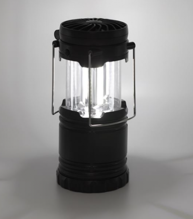 Felinar pliabil LED, cu ventilator, Ø8.5x19 cm [2]