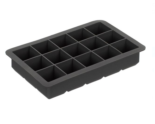 Forma pentru 15 cuburi de gheata, din silicon, 18x11x3 cm [2]