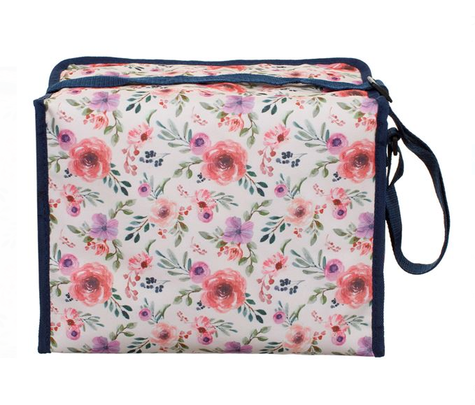 Geanta termoizolanta, model floral, 14 Litri, 31x24x20 cm [2]