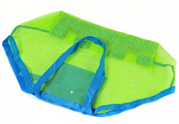 Geanta tip plasa, pentru jucarii de plaja, pliabila, 45x30x45 cm [6]