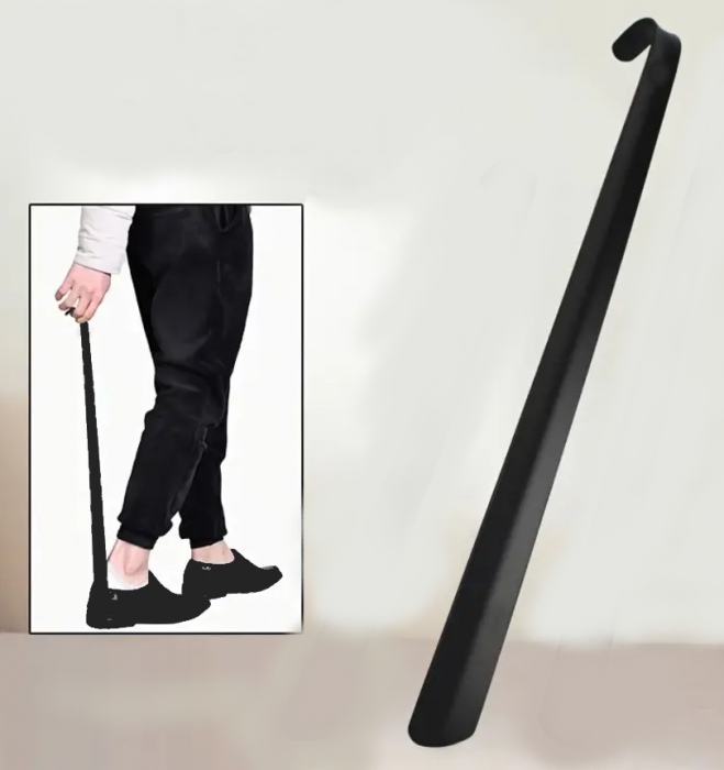 Incaltator din otel, negru, 80 cm [3]